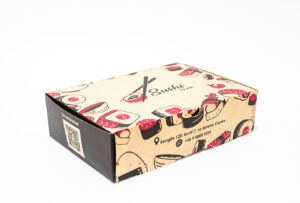 Caja de kraft Sushi